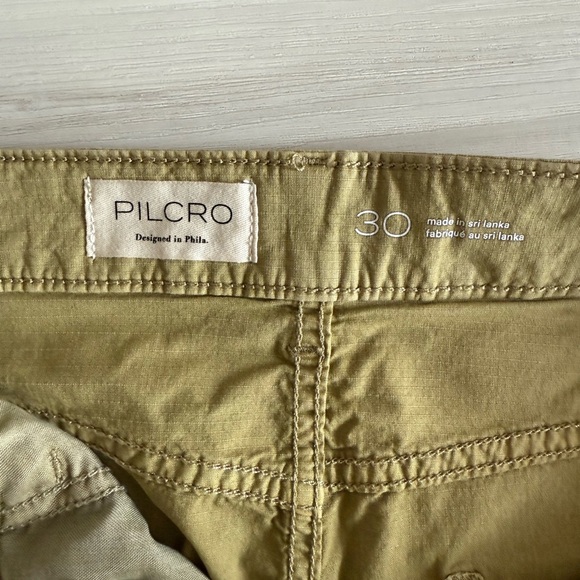 Anthropologie Pilcro Heritage Curve Mid-Rise Barrel Pants Green Size 30 NWT - Picture 5 of 8
